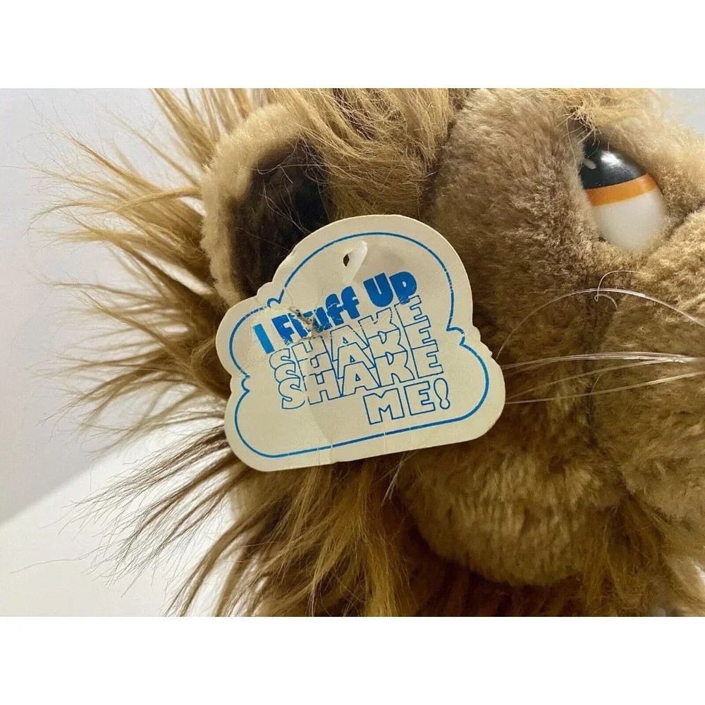 Dakin Ludicrous Lion Plush Nature Babies Stuffed Animal Vintage 1982‎ 10” READ